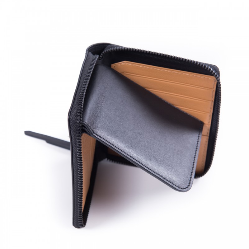 Bifold zip wallet